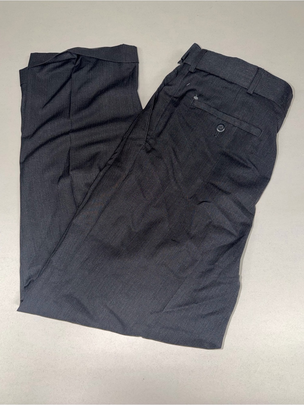 Mens Braggi by Louis Raphael Classic Black Dress Pants Size 34/30
